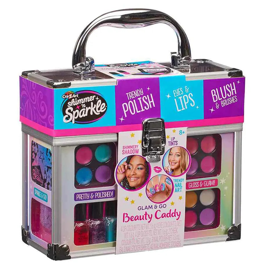 Cra-Z-Art Shimmer N Sparkle All-In-One Beauty Caddy Set