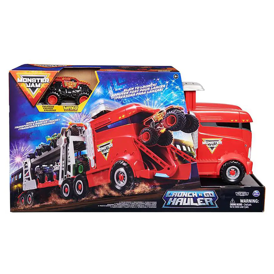 Monster Jam Launch n Go Hauler (1:64)