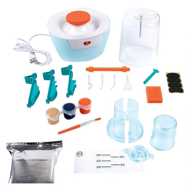 Make It Real Mini Pottery Studio (26 Pieces)