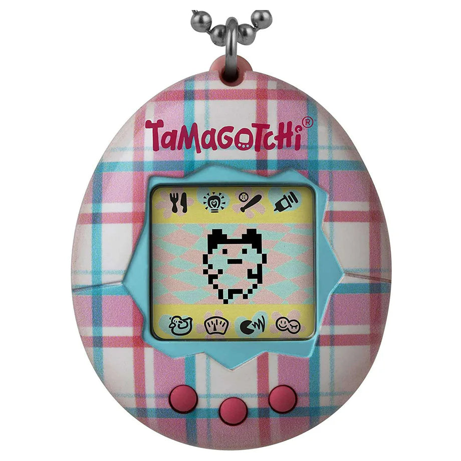 Bandai Namco Tamagotchi Connection Gen 1 Original Virtual Reality Pet (Plaid)