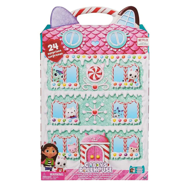 Gabby's Dollhouse Christmas Kitty Cat Advent Calendar