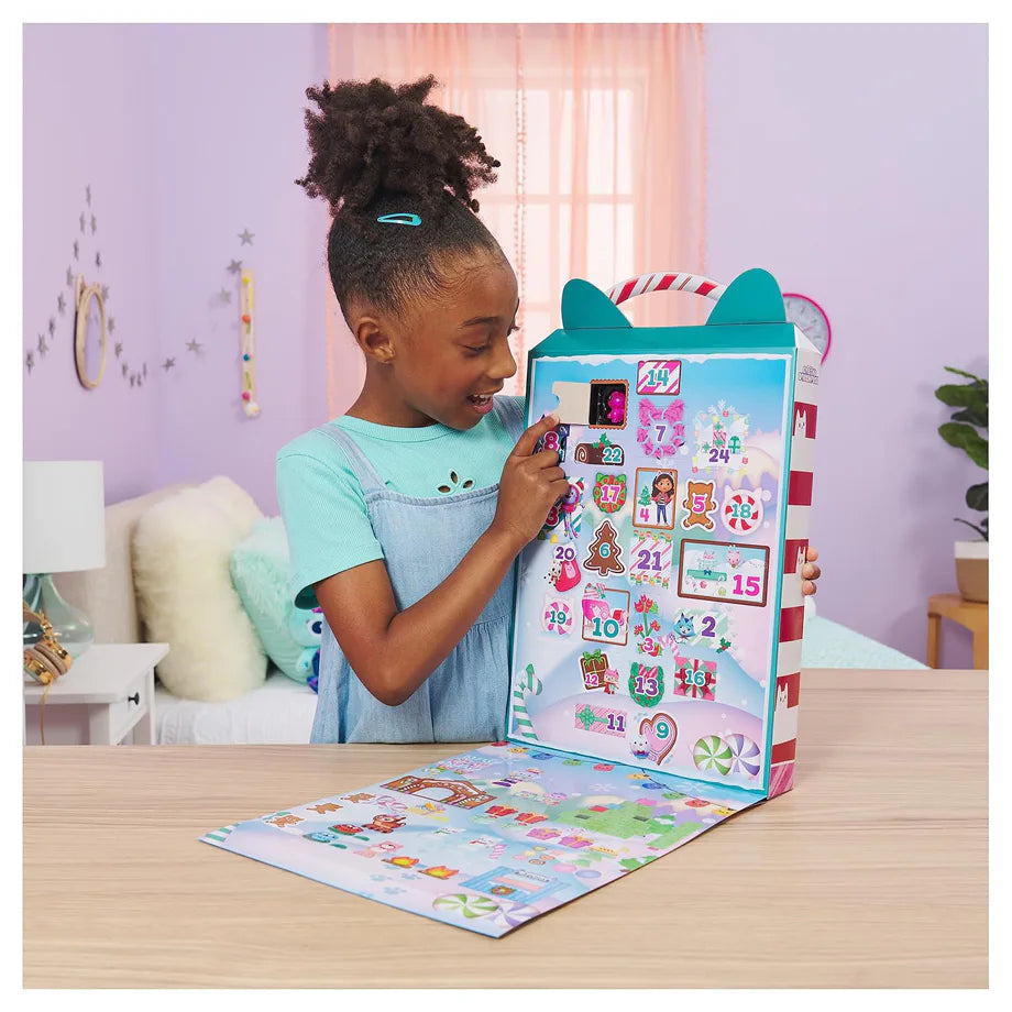 Gabby's Dollhouse Christmas Kitty Cat Advent Calendar