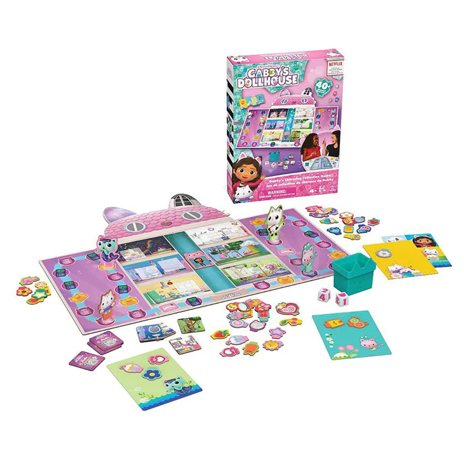 Gabby'S Dollhouse Gabby'S Charming Collection Board Game