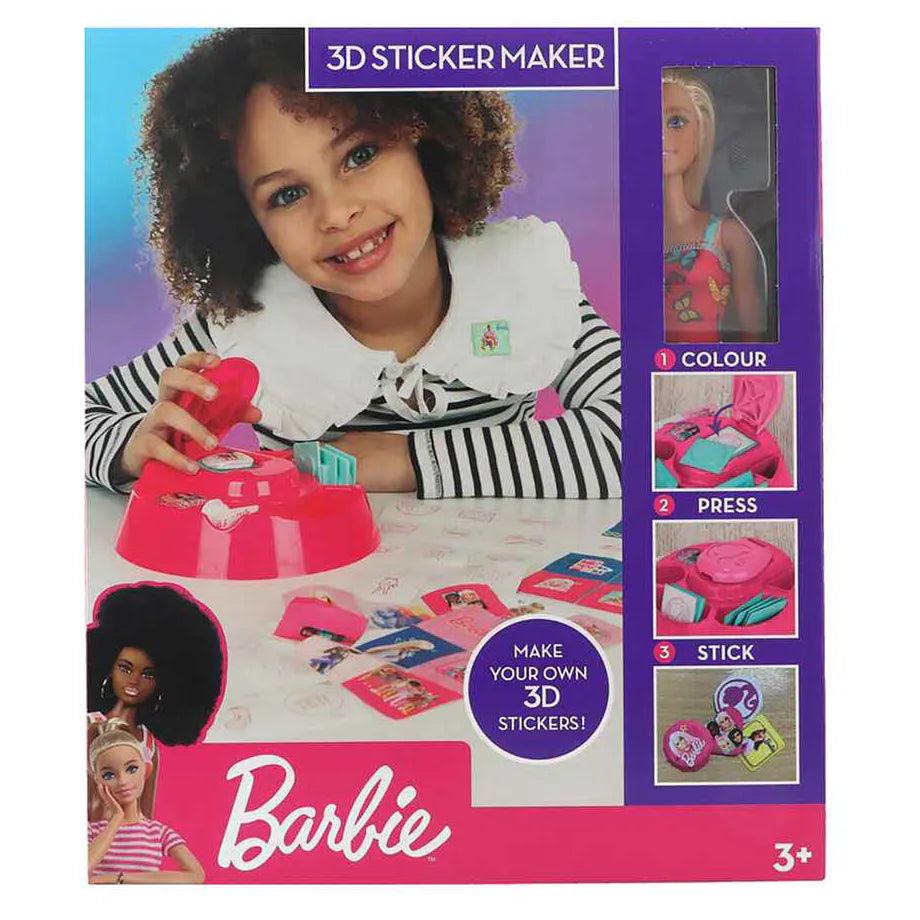 Barbie 3D Sticker Maker Kit