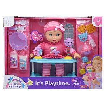 Baby Maziuna Little Darlings Baby Doll Playset (18 Pieces)