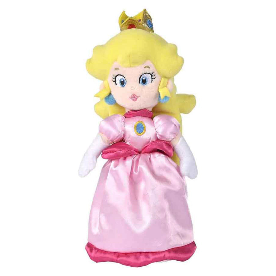 Super Mario Princess Peach Plush Toy (27 cm)