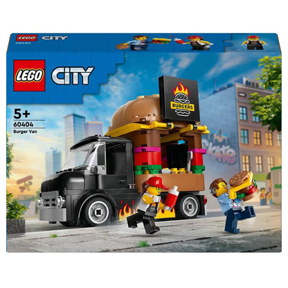 LEGO City Burger Van 60404 Building Toy Set (194 Pieces)