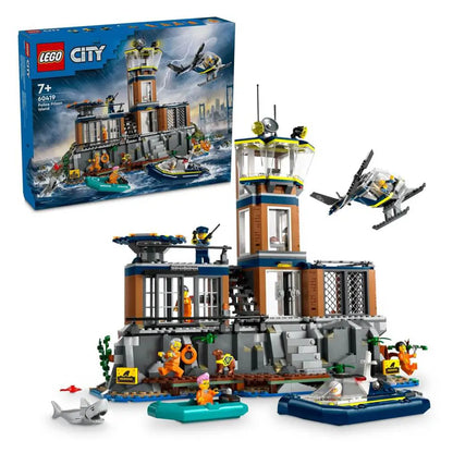 LEGO City Police Prison Island 60419 Building Toy Set (980 Pieces)