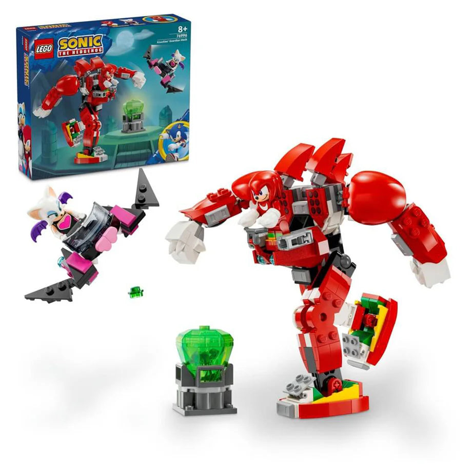 LEGO Sonic the Hedgehog Knuckles’ Guardian Mech 76996 Building Toy Set (276 Pieces)