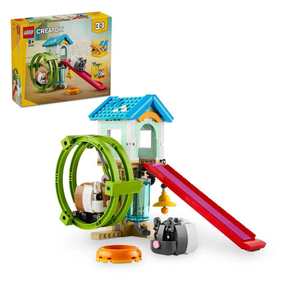 LEGO Creator Hamster Wheel 3-in-1 Animal 31155 Building Set (416 Pieces)