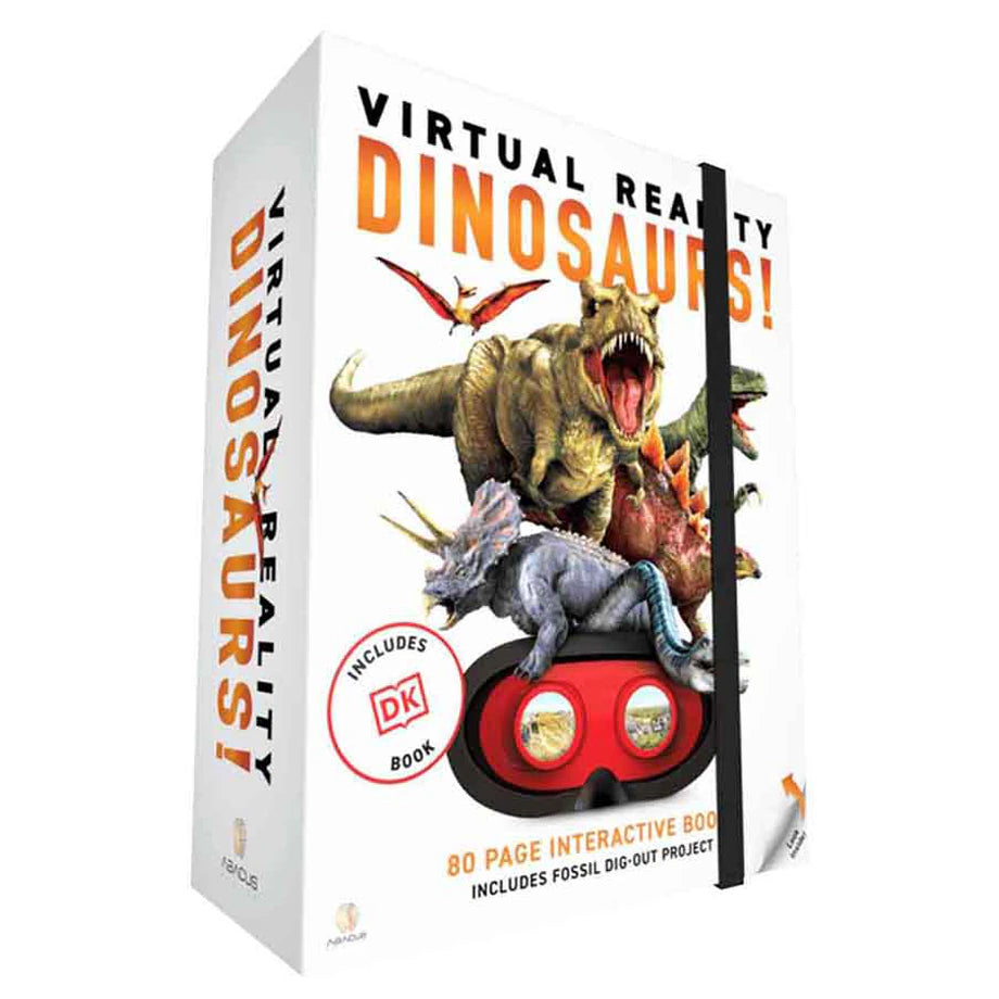 Abacus VR Dinosaurs Discovery STEAM Interactive Activity Set with DK Book