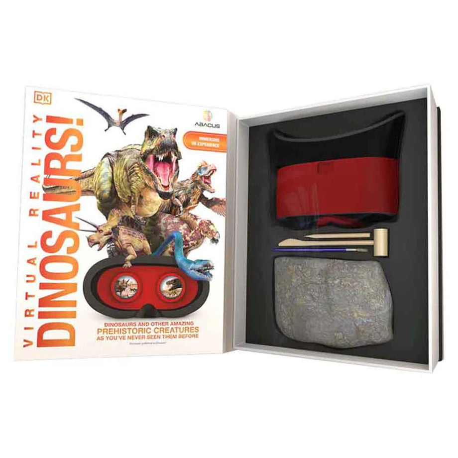 Abacus VR Dinosaurs Discovery STEAM Interactive Activity Set with DK Book