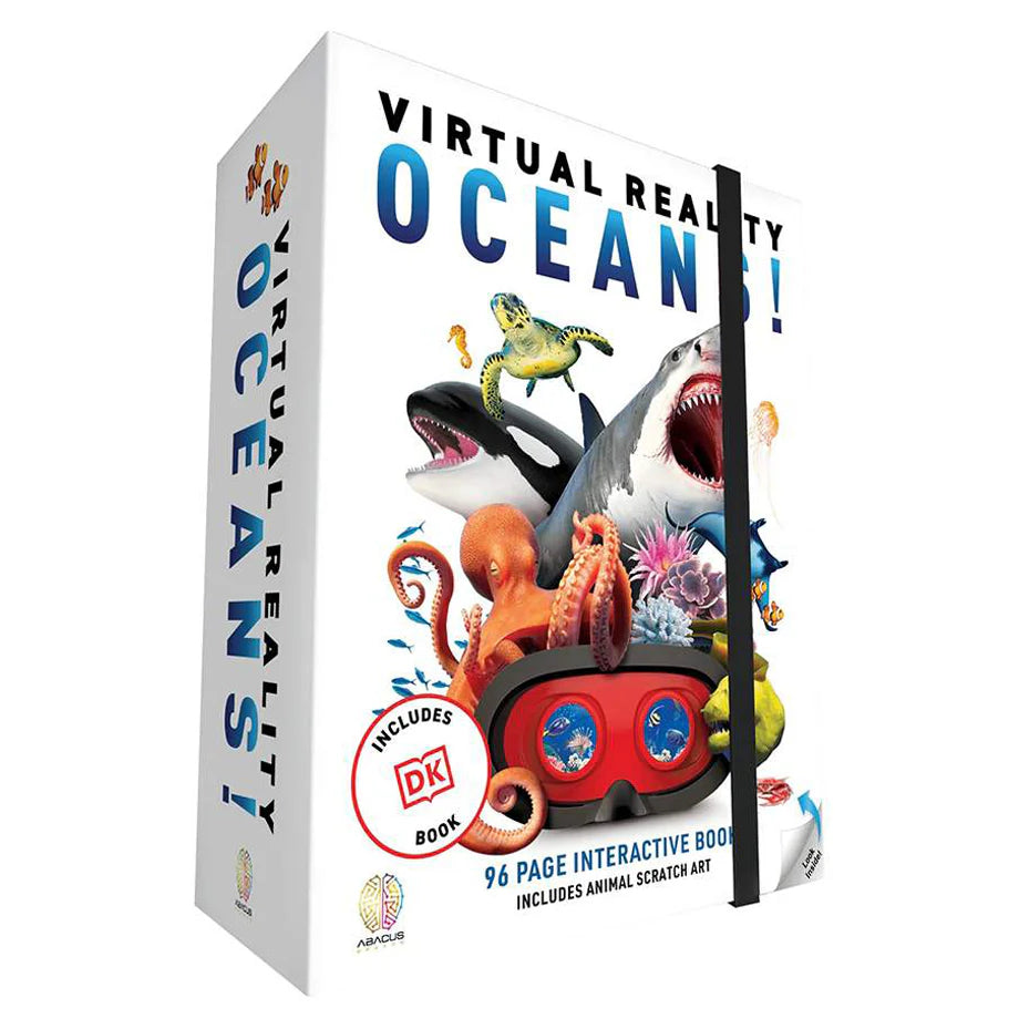 Abacus VR Oceans Discovery STEAM Interactive Activity Set with DK Book