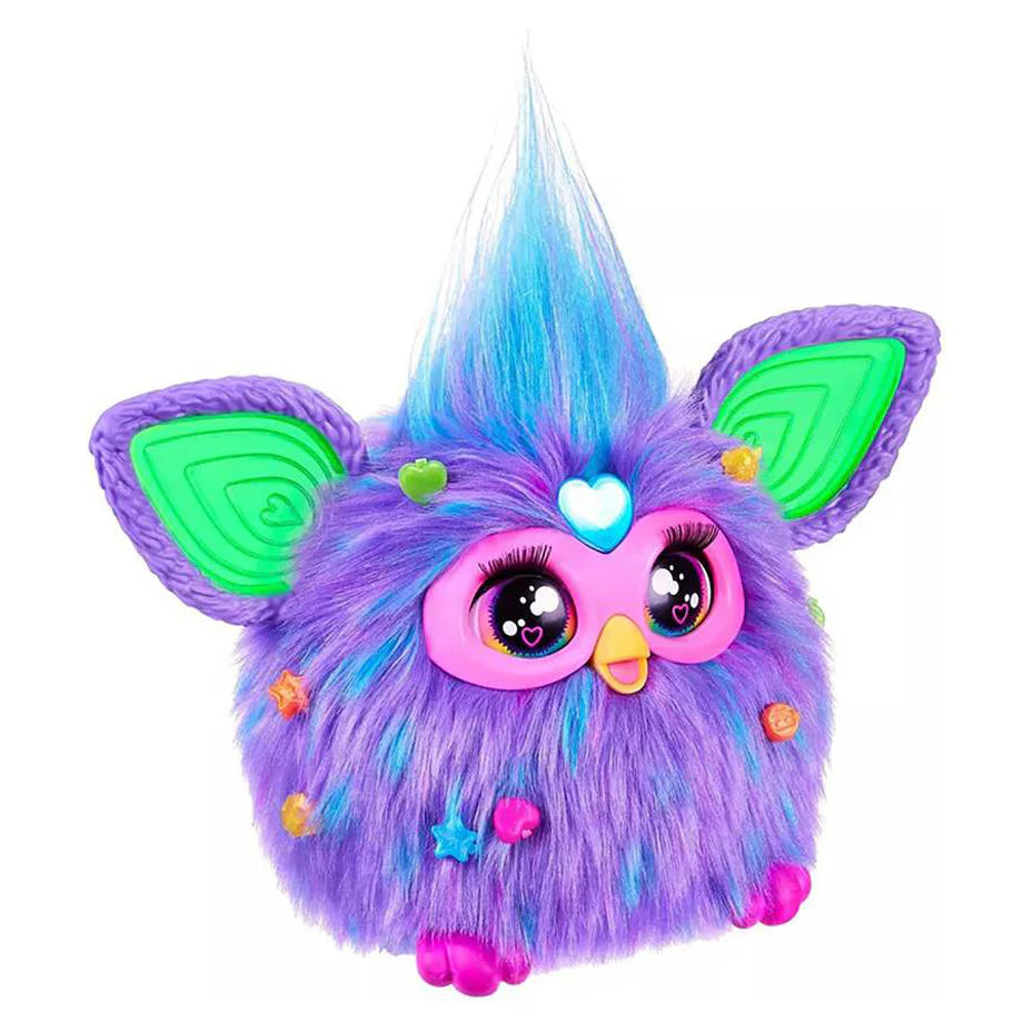 Furby Be My Best Friend? Purple Interactive Plush Toy (15 cm)