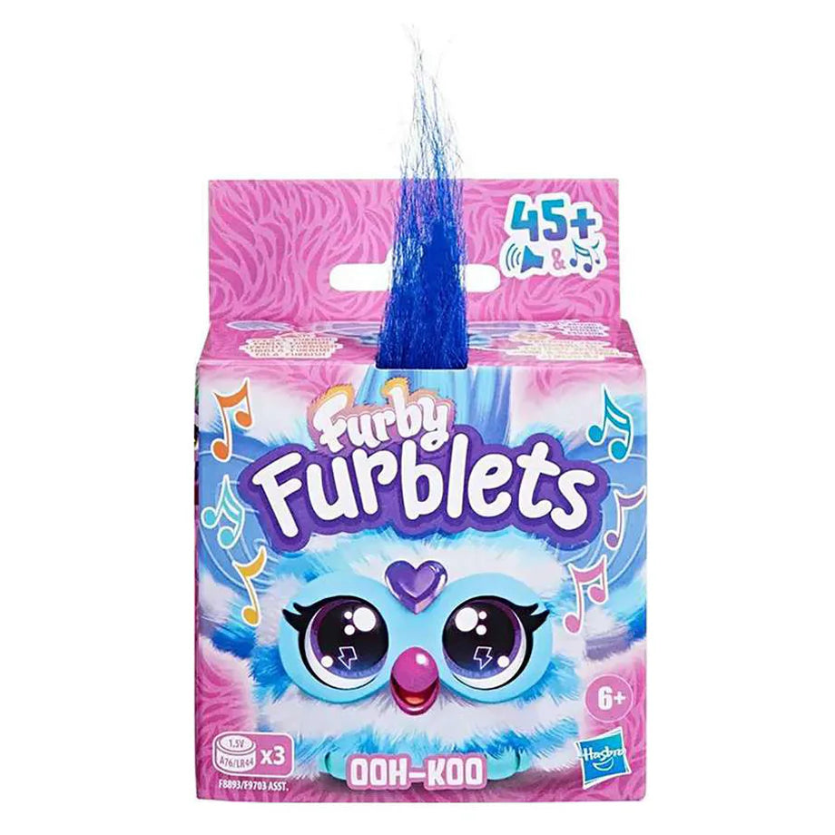 Furby Furblets Ooh-Koo Mini Interactive Plush Toy (5 cm)