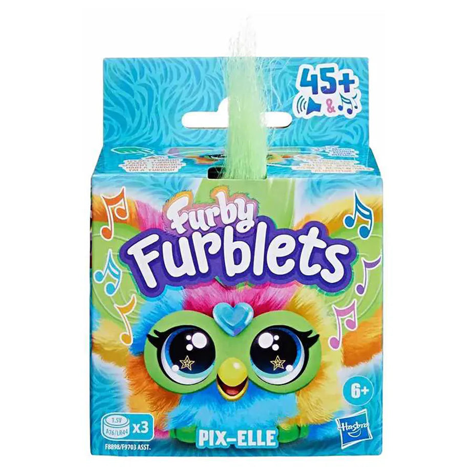 Furby Furblets Pix-Elle Mini Interactive Plush Toy (5 cm)