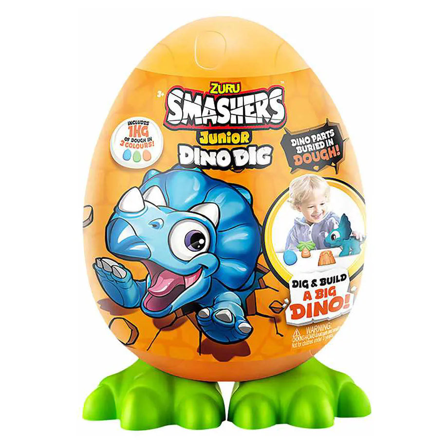Smashers Junior Dino Dig Small Surprise Egg (Assorted)