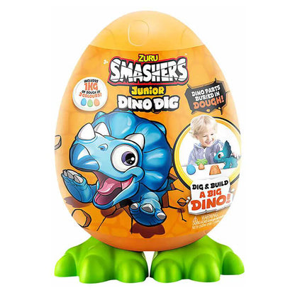 Smashers Junior Dino Dig Small Surprise Egg (Assorted)