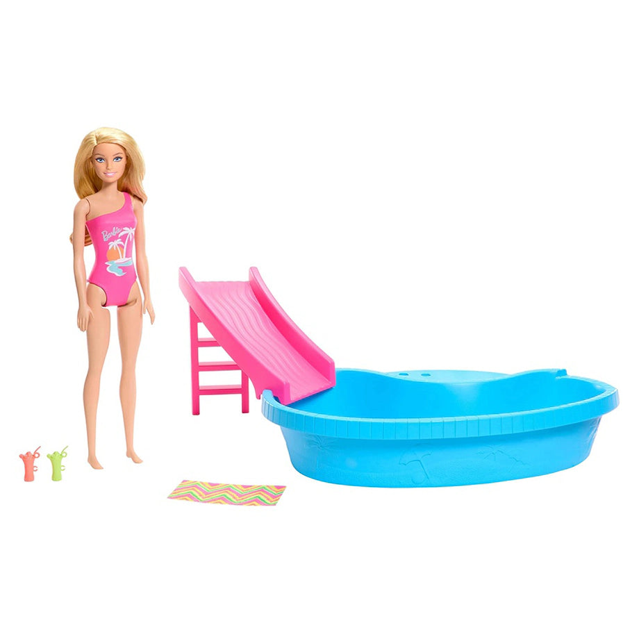 Barbie Doll & Pool Playset