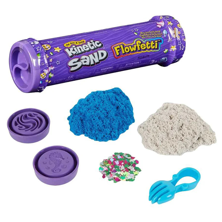 Kinetic Sand Flowfetti Tube Sand Playset
