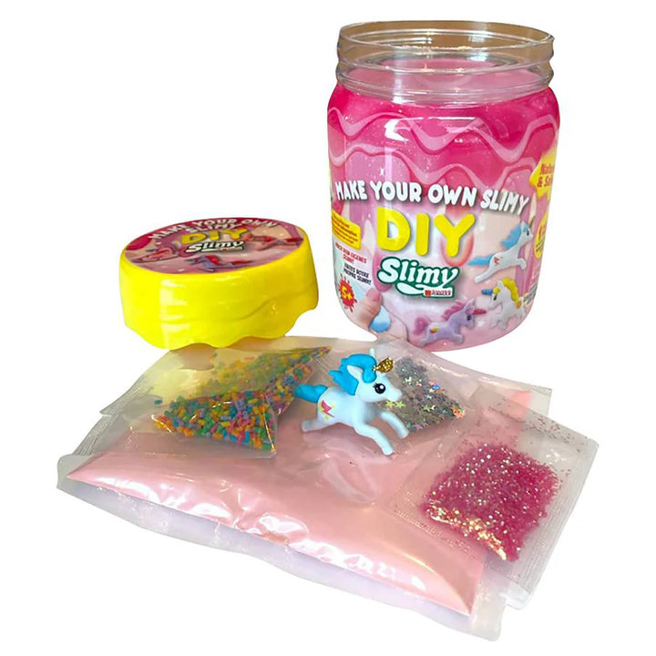Slimy Shake & Make DIY Slime Kit with Unicorn Figure