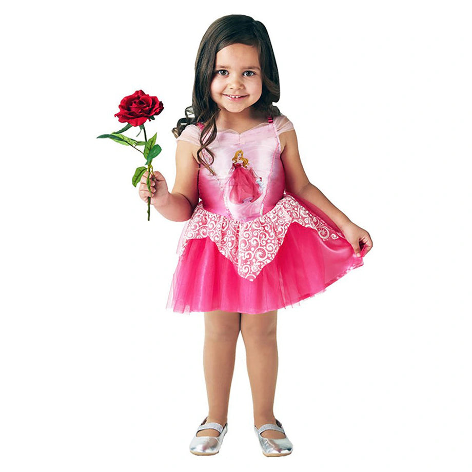 Disney Princess Ballerina Sleeping Beauty Costume for Kids (Small)