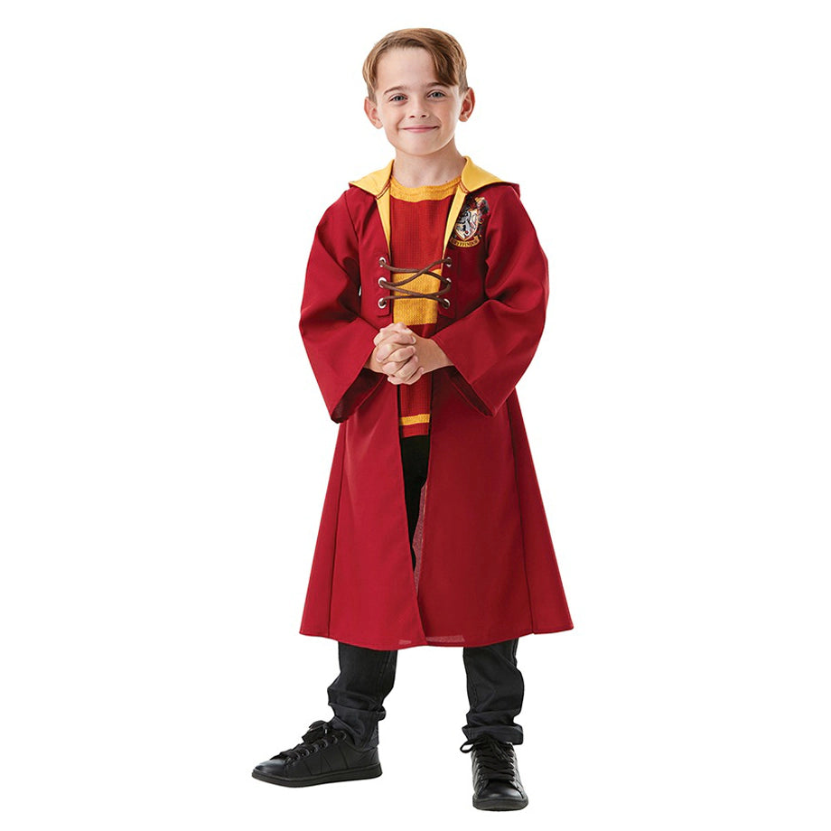 Harry Potter Quidditch Deluxe Hooded Robe for Kids