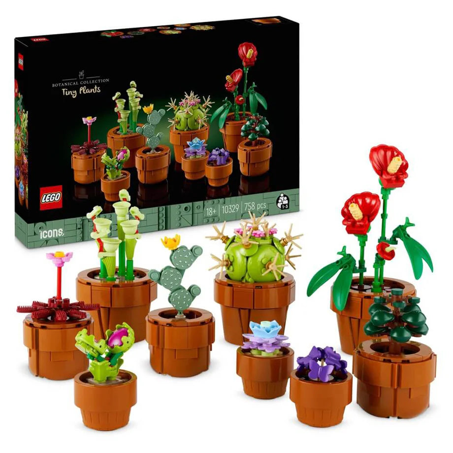 LEGO Icons Tiny Plants Building Set (758 Pieces)