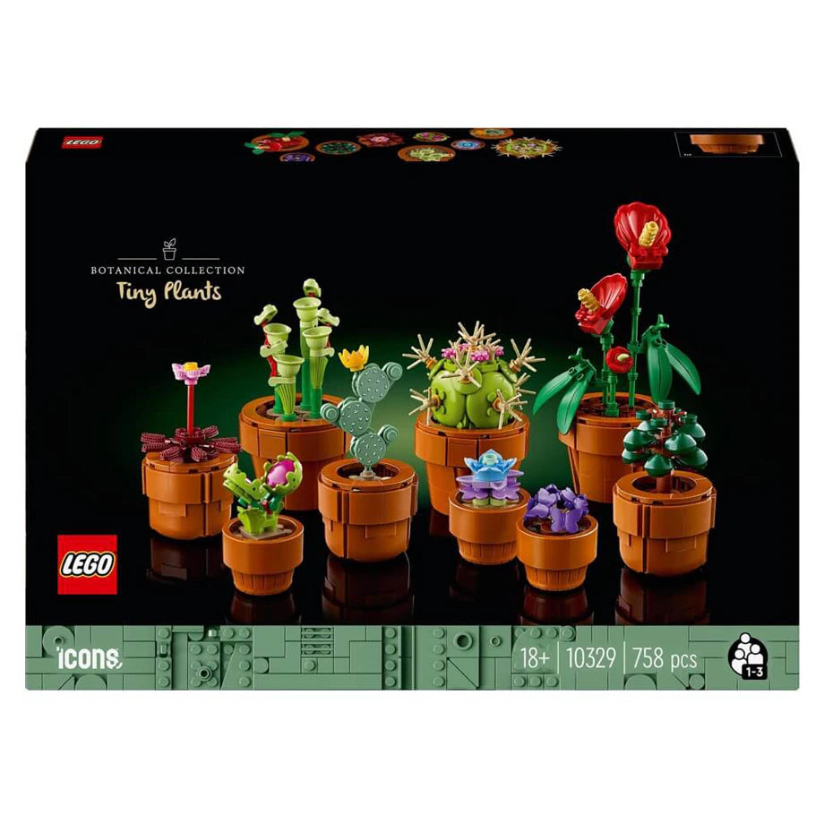 LEGO Icons Tiny Plants Building Set (758 Pieces)