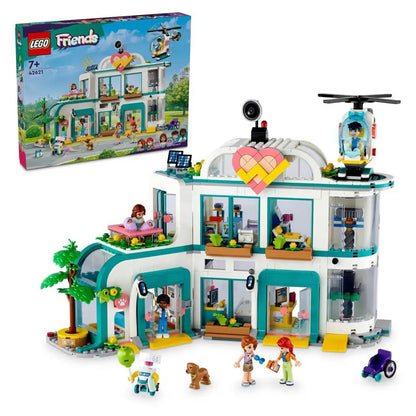 LEGO Friends Heartlake City Hospital Set 42621 Building Toy Set (1045 Pieces)