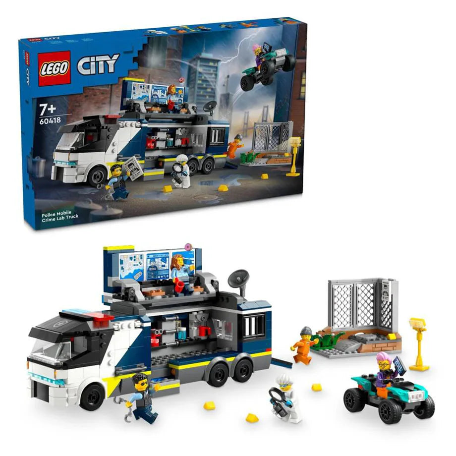 LEGO City Police Mobile Crime Lab Truck Building Set (674 Pieces)