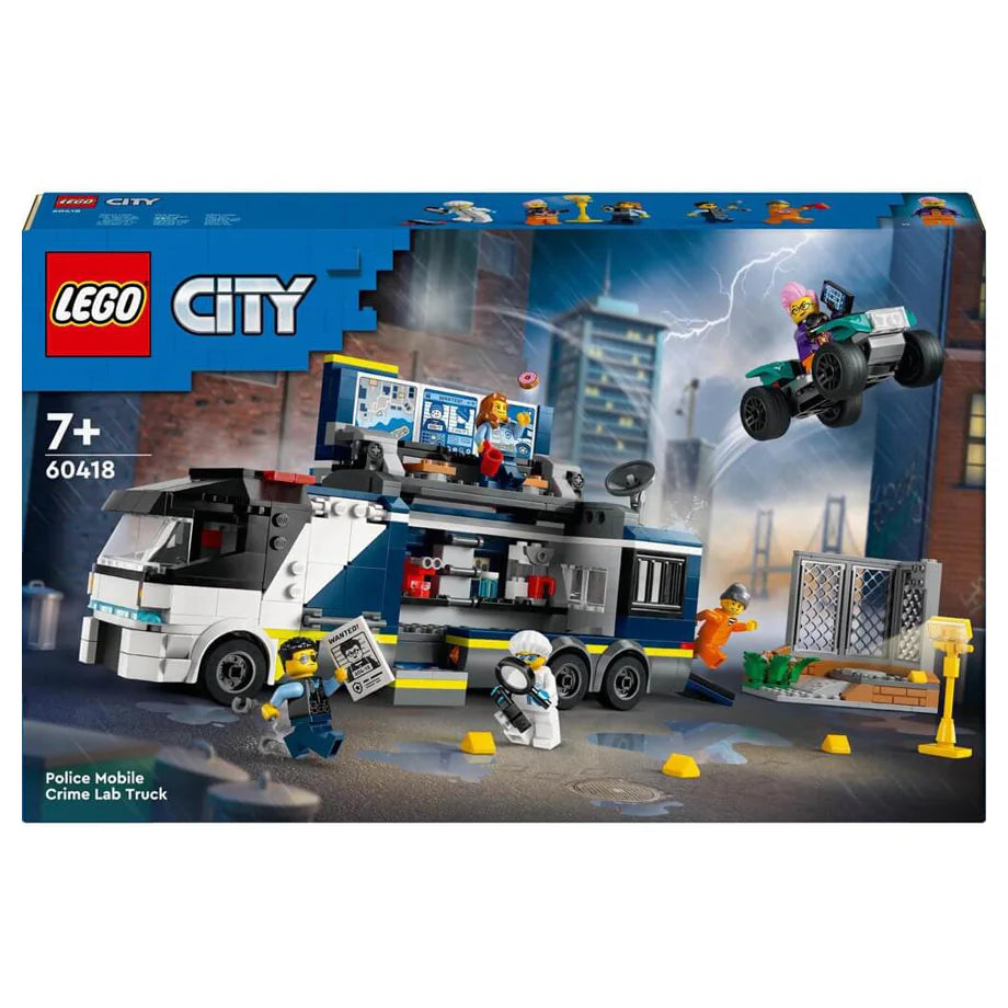 LEGO City Police Mobile Crime Lab Truck Building Set (674 Pieces)