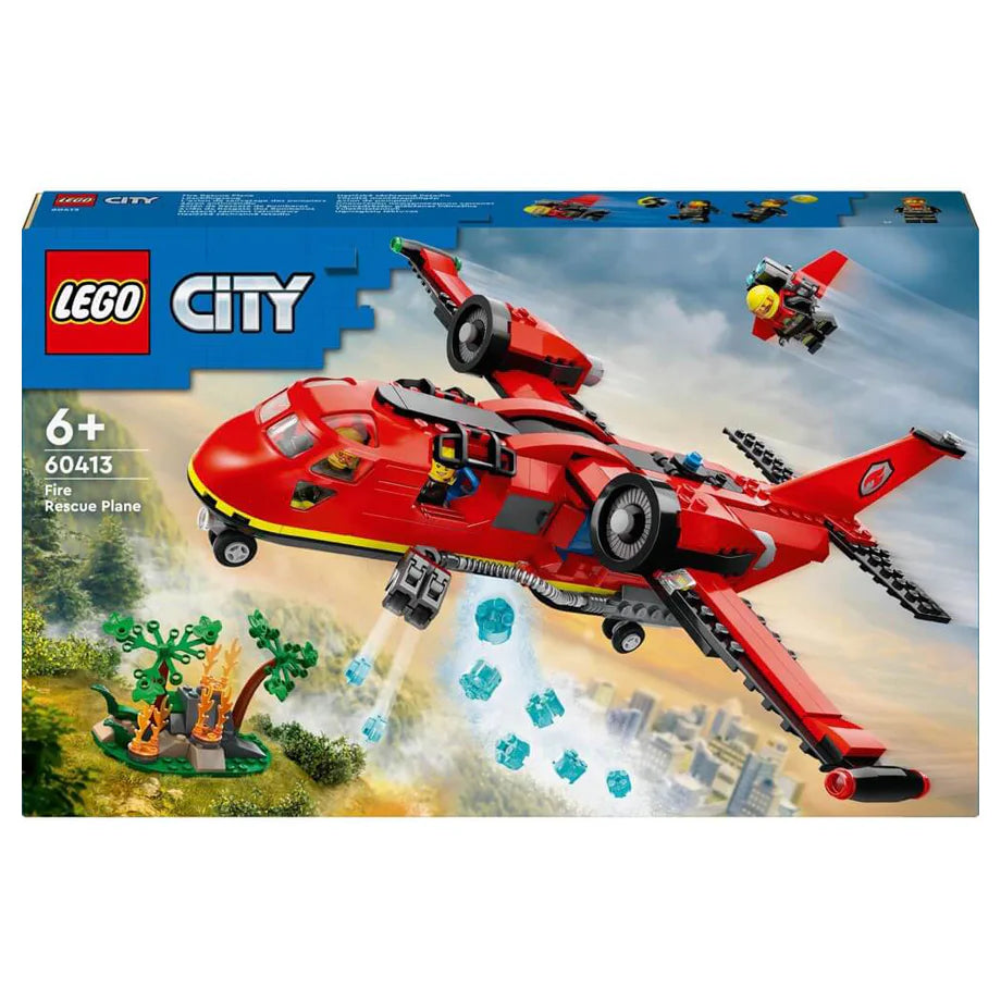 LEGO City Fire Rescue Plane Building Set (478 Pieces)