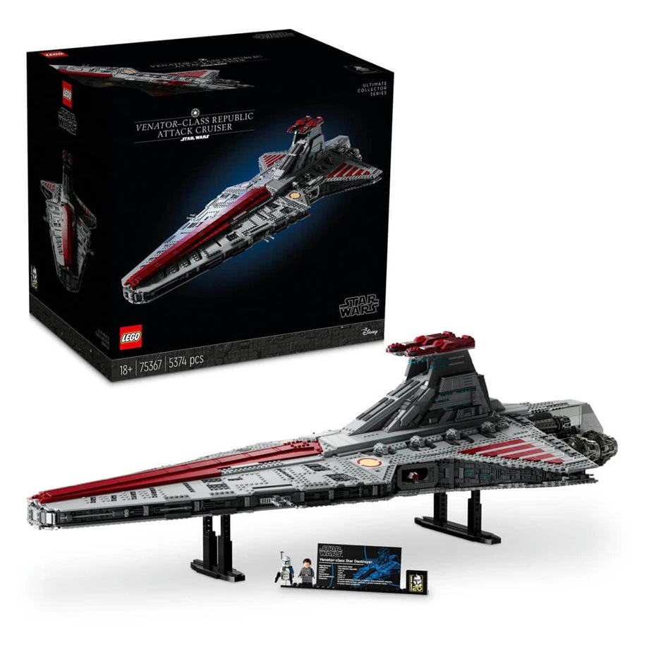 LEGO Star Wars Venator-Class Republic Attack Cruiser Building Set (5,374 Pieces)