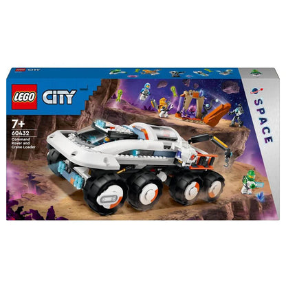 LEGO City Command Rover & Crane Loader Building Set (758 Pieces)