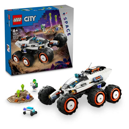 LEGO City Space Explorer Rover & Alien Life Building Set (311 Pieces)