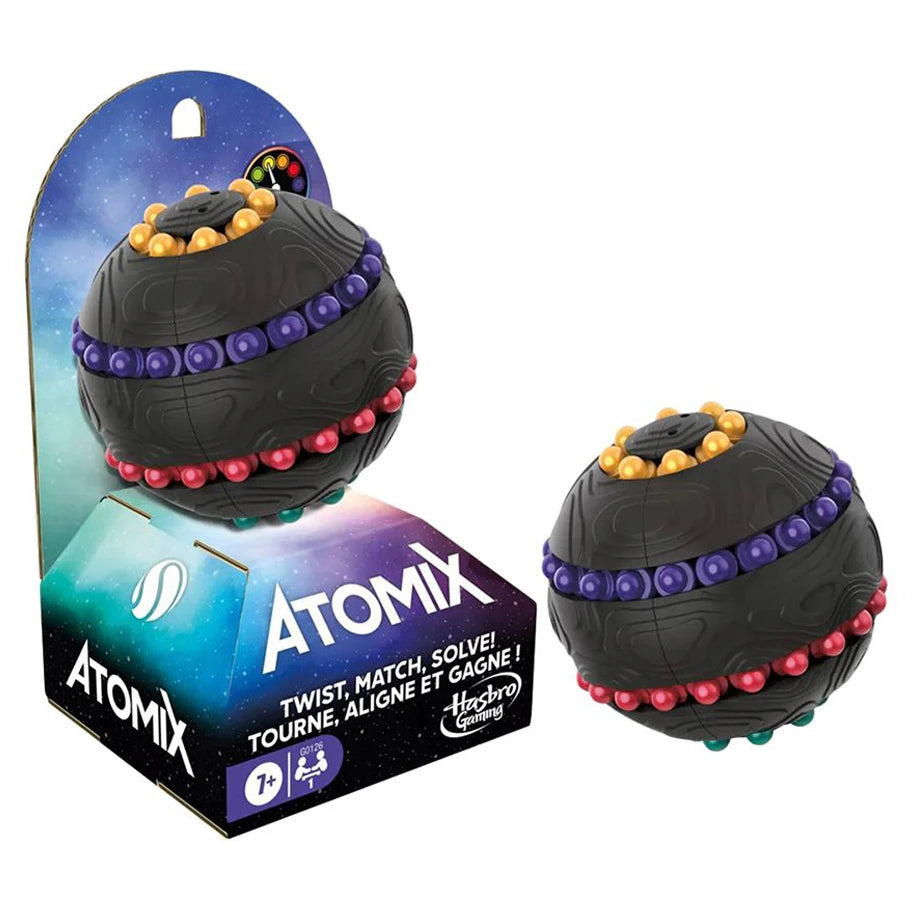 Hasbro Gaming Atomix Brainteaser Sphere Ball & Fidget Puzzle