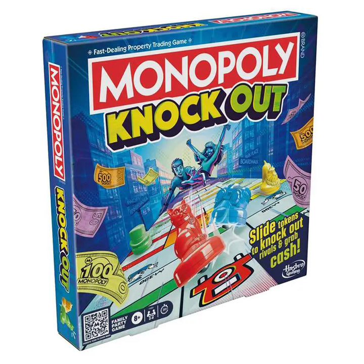 Hasbro Gaming Monopoly Knockout Family Party Board Game