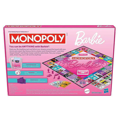 Hasbro Gaming Monopoly Barbie Board Game
