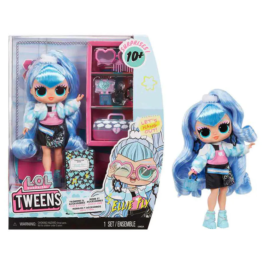 LOL Surprise Tweens Ellie Fly Fashion Doll with 10 Surprises (16.5 cm)