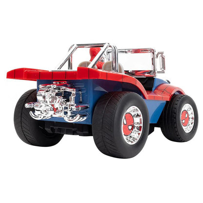 Jada Marvel Spider-Man RC Buggy Car with Spider-Man Figure (1:24)