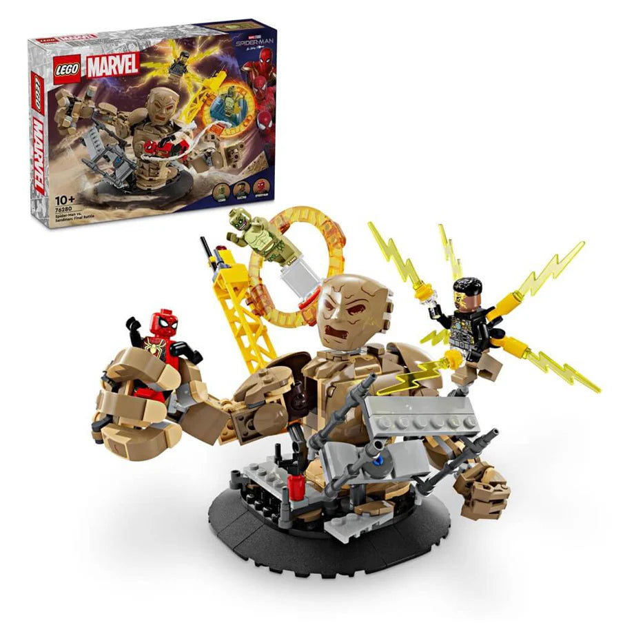 LEGO Marvel Spider-Man Vs. Sandman: Final Battle Building Set (347 Pieces)