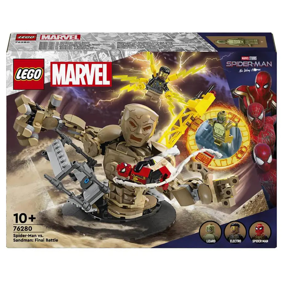 LEGO Marvel Spider-Man Vs. Sandman: Final Battle Building Set (347 Pieces)