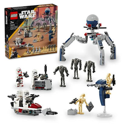 LEGO Star Wars Clone Trooper & Battle Droid Battle Pack Building Set (215 Pieces)