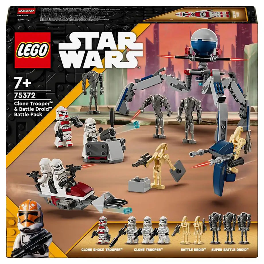 LEGO Star Wars Clone Trooper & Battle Droid Battle Pack Building Set (215 Pieces)