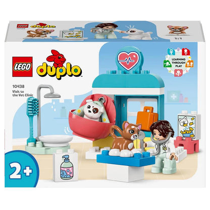 LEGO Duplo Town Visit To The Vet Clinic Building Set (28 Pieces)
