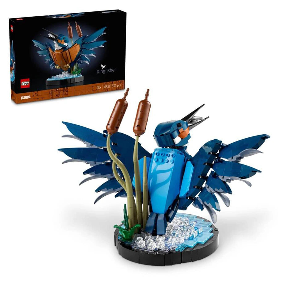 LEGO Icons Kingfisher Bird Building Set (834 Pieces)