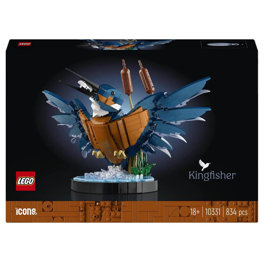 LEGO Icons Kingfisher Bird Building Set (834 Pieces)