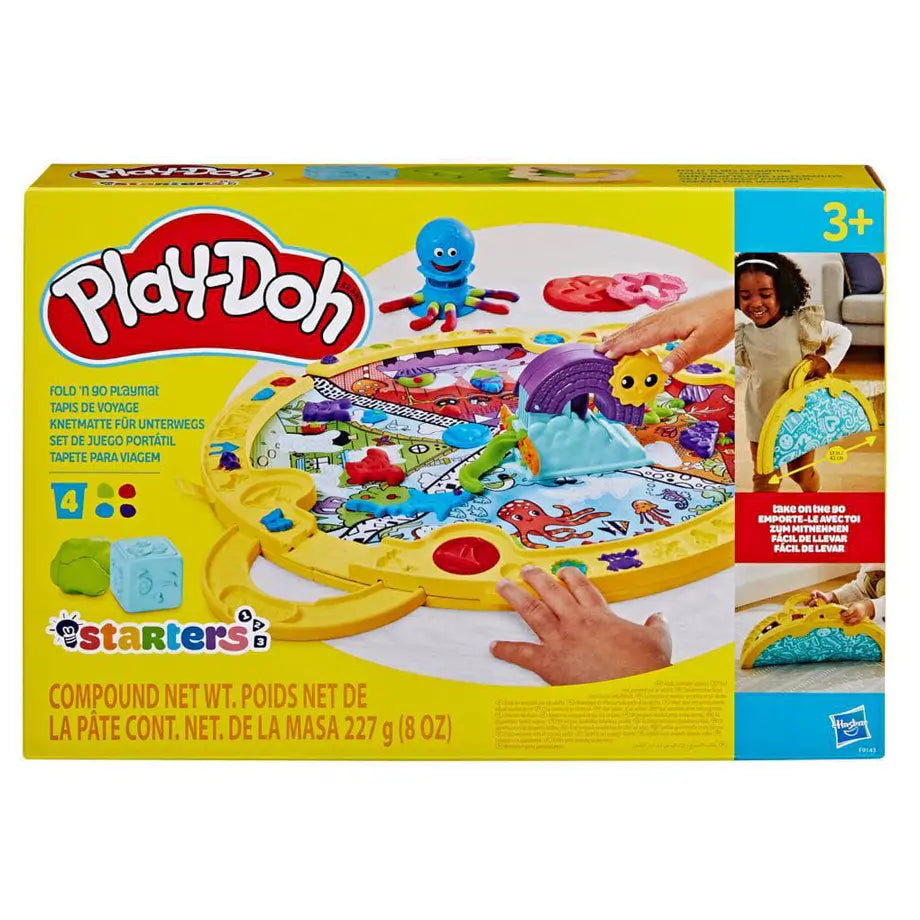 Play-Doh Fold & Go Playmat Starter Set (227 g)