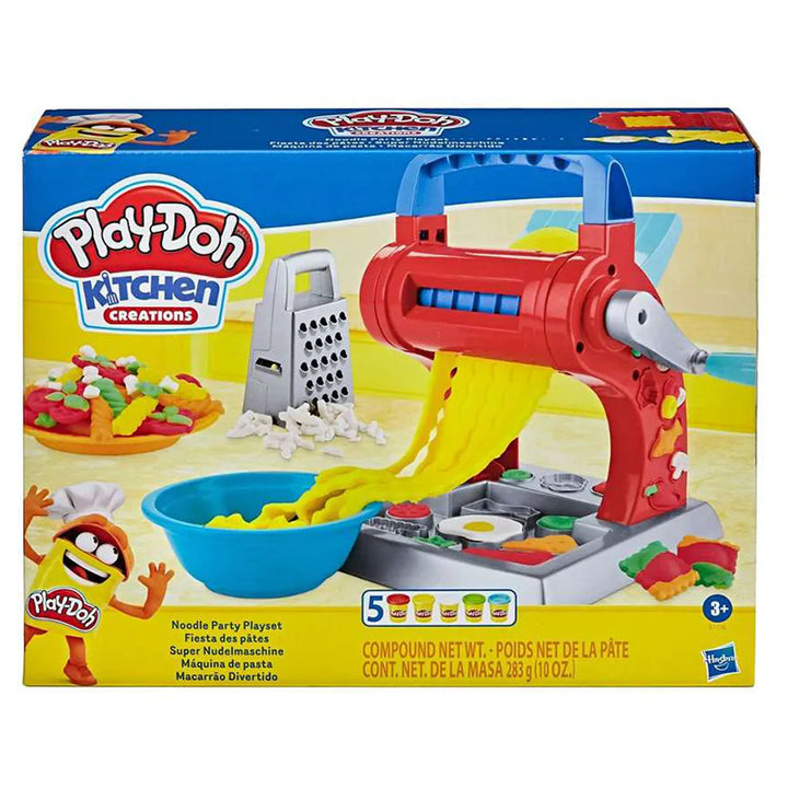 Play-Doh Kitchen Creations Noodle Party Playset (16 Pieces)
